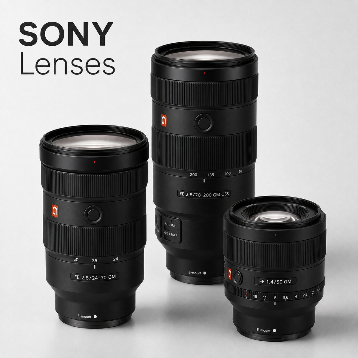 SKINZO Sketch Skin for SONY lenses