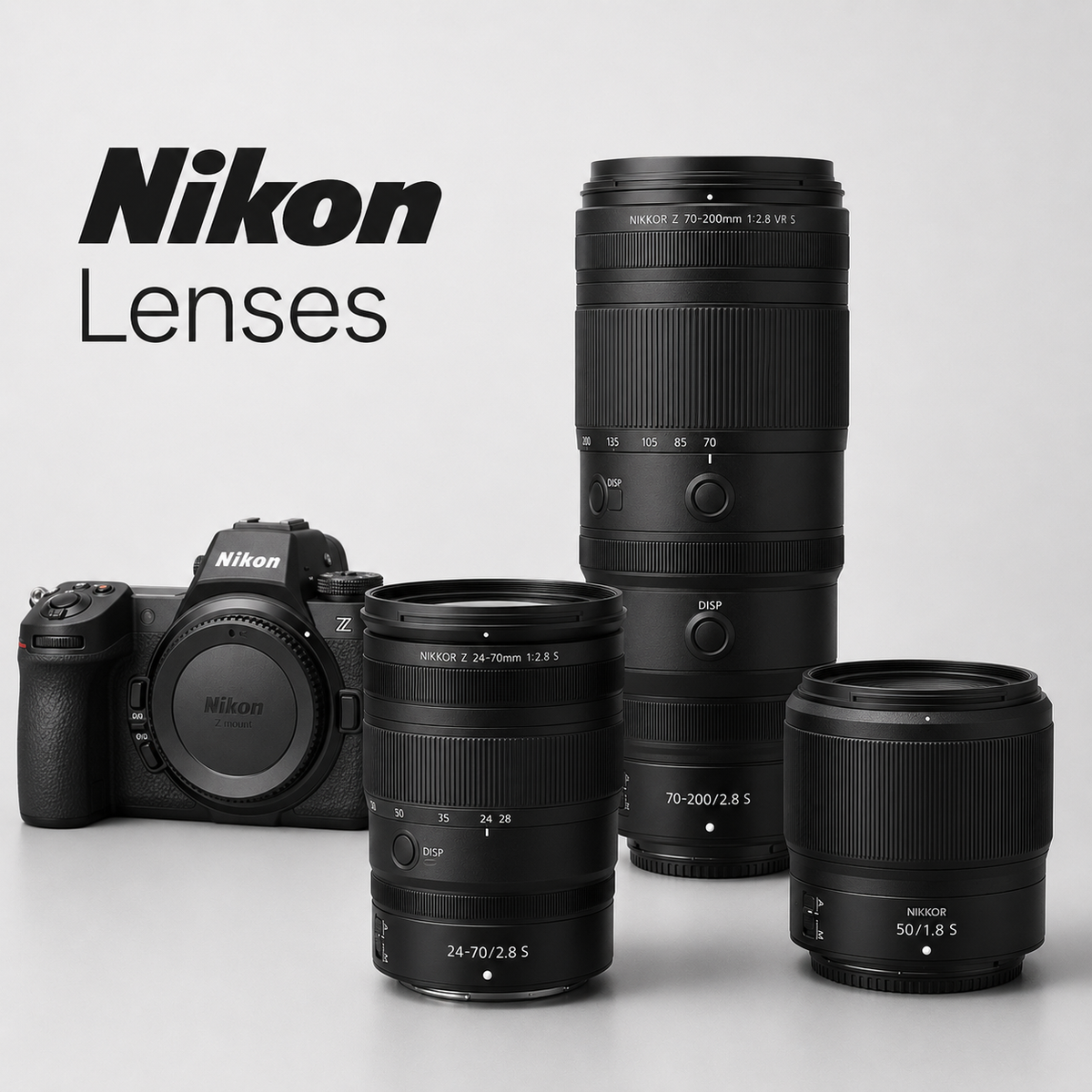 SKINZO Sketch Skin for NIKON Lenses