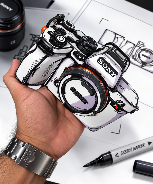 SKINZO Sketch Skin for Cameras
