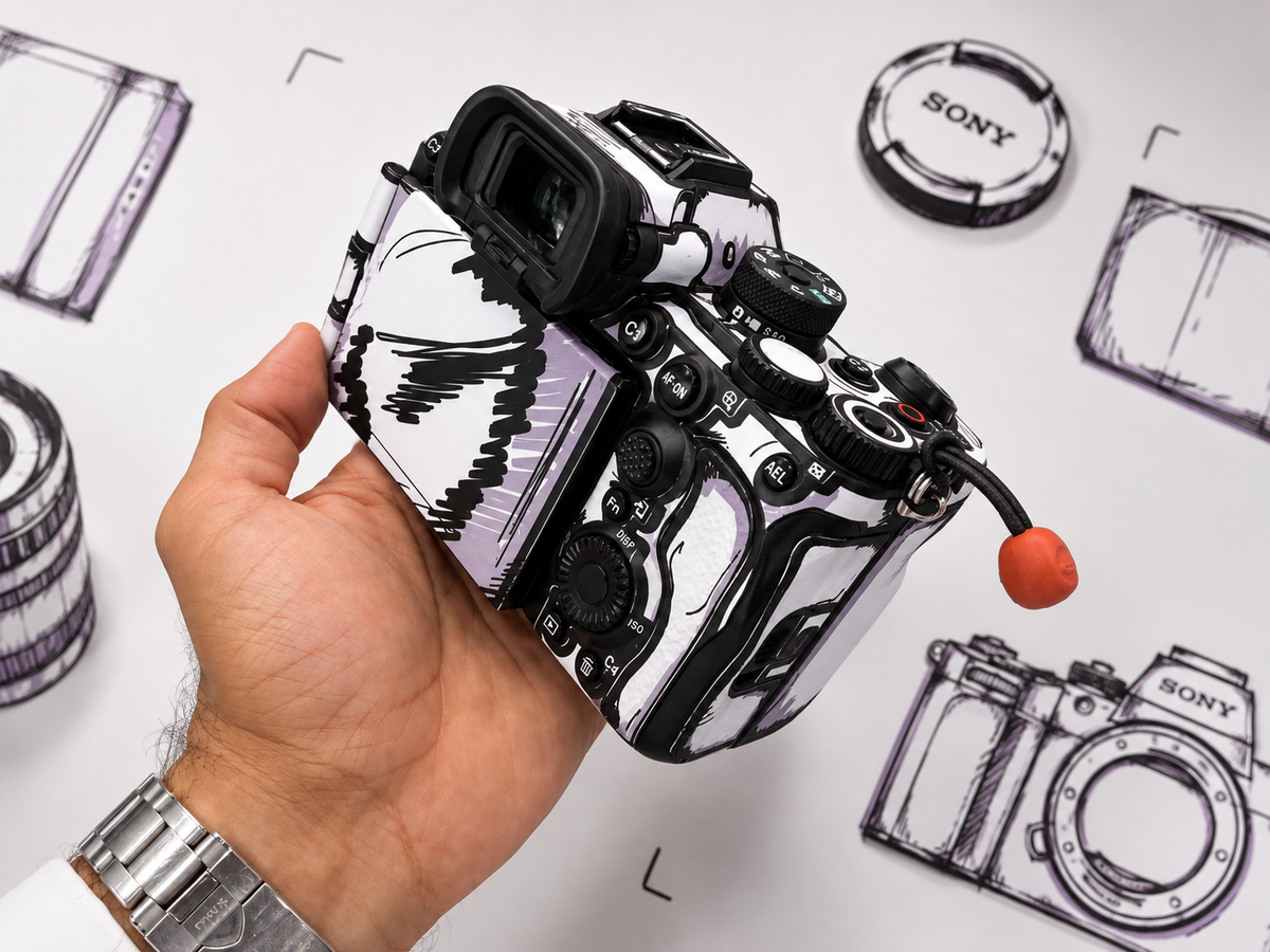 SKINZO Sketch Skin for Cameras