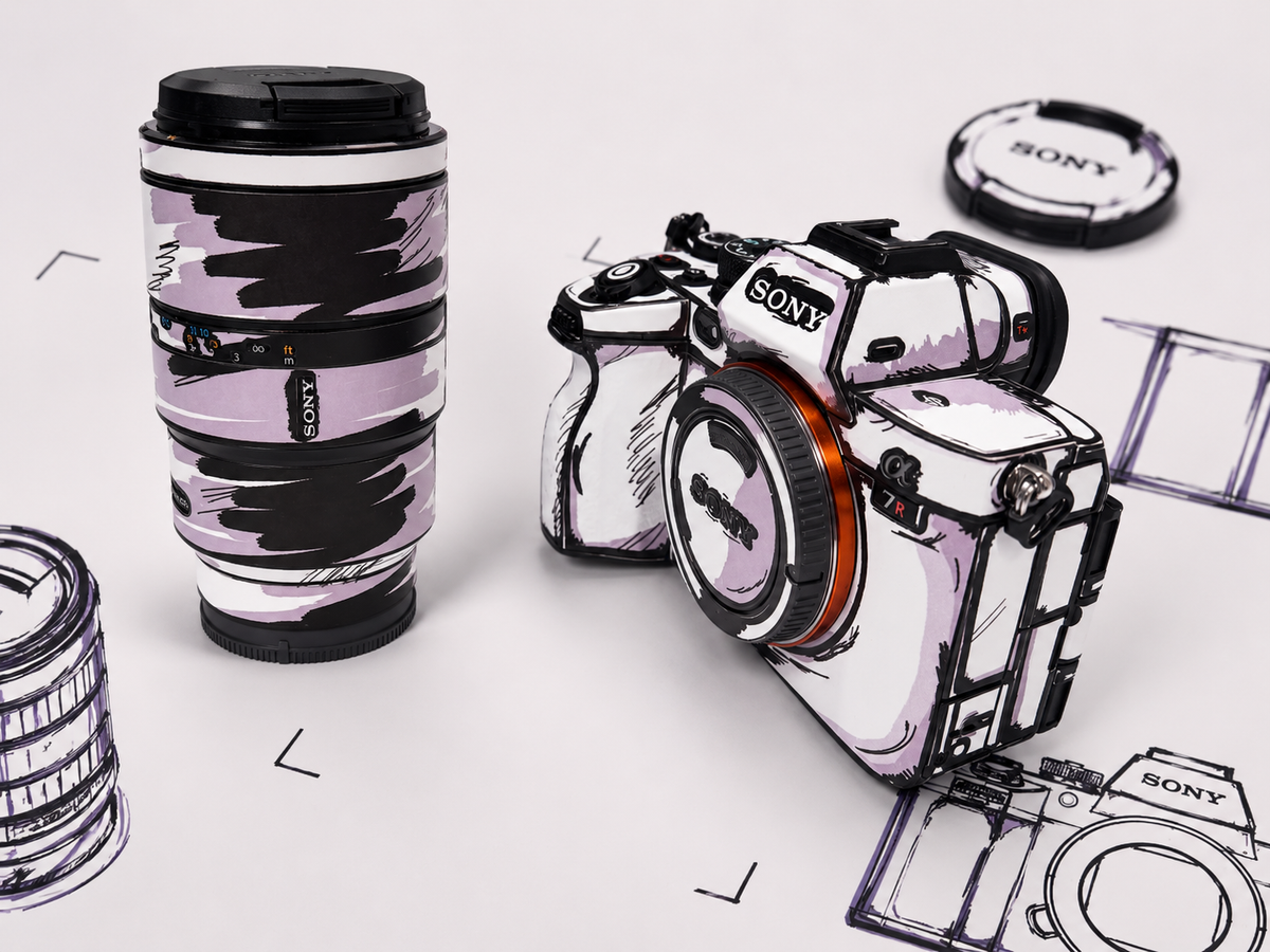 SKINZO Sketch Skin for Cameras